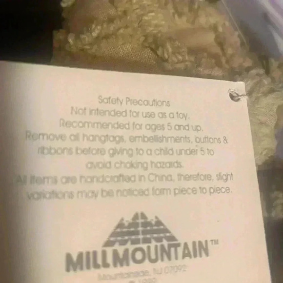 Bear from Grandmas Heart NWT - Picture 8 of 8